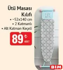 ÜTÜ MASASI KILIFI 52X140 CM fiyat ve kampanya bilgisi